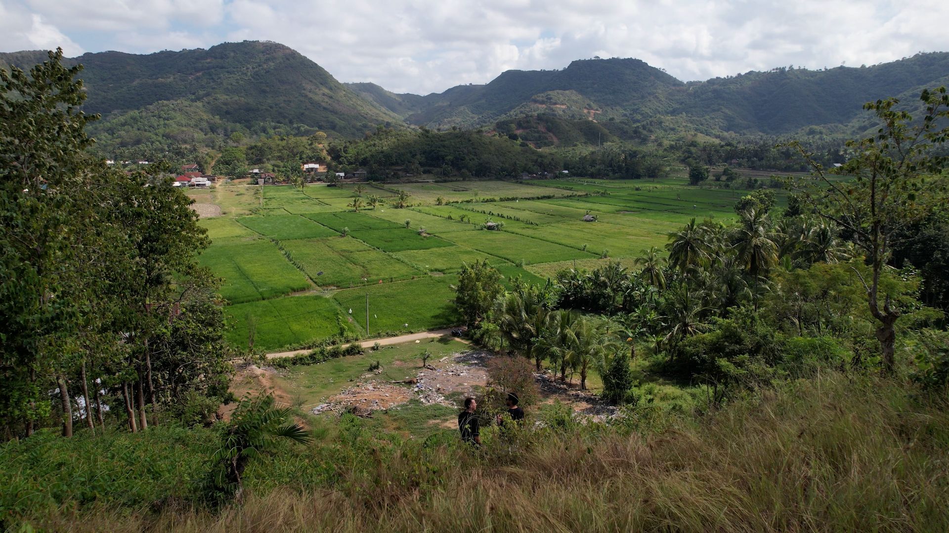 Tampah Fields — hillside villas above the ricefields of Tampah Bay